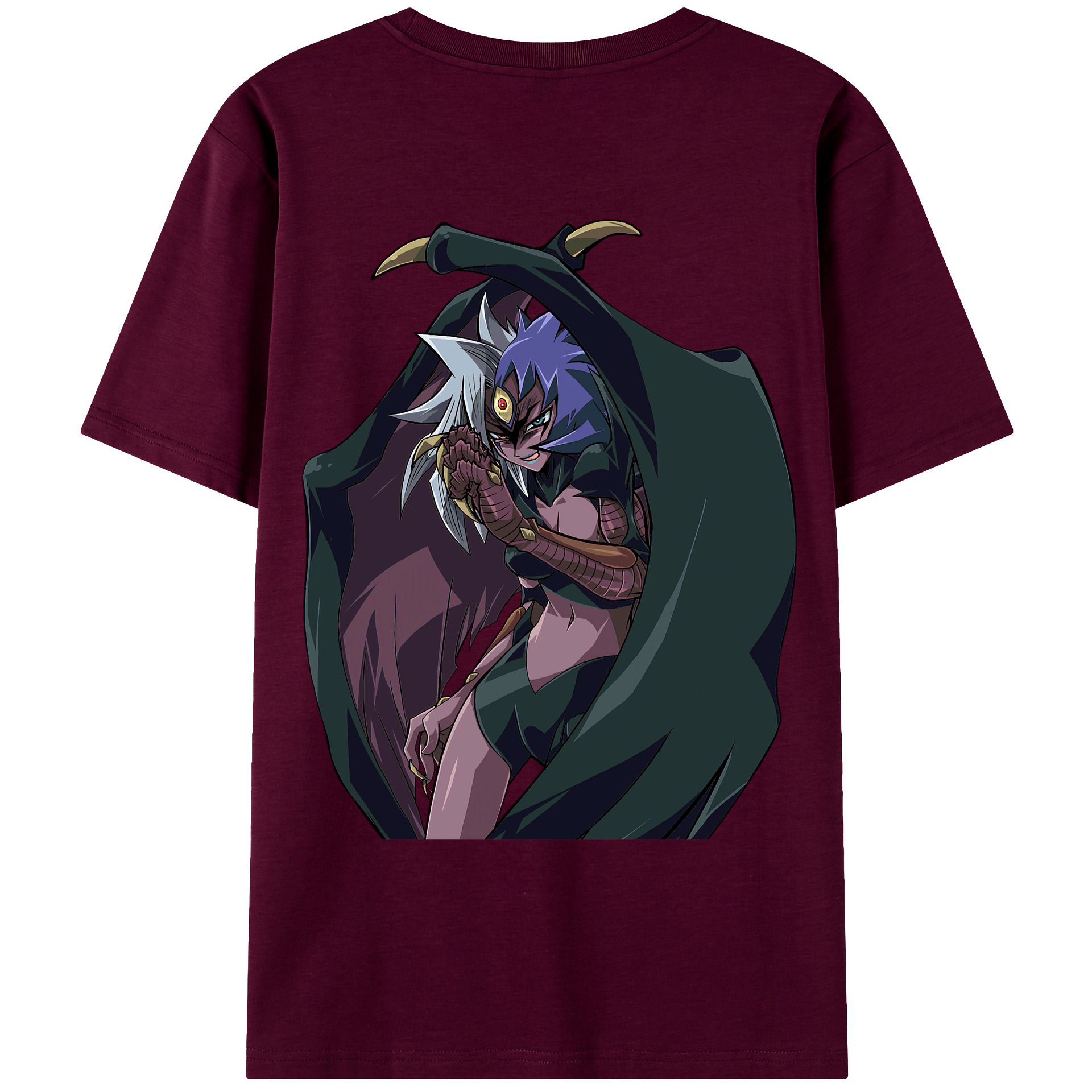 （画像用） 遊☆戯☆王 Yu-Gi-Oh! レディース半袖Tシャツ(バックプリント)
